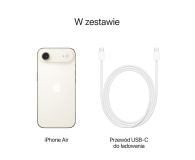 Apple iPhone Air 1TB Jasne Złoto - 1362354 - zdjęcie 8